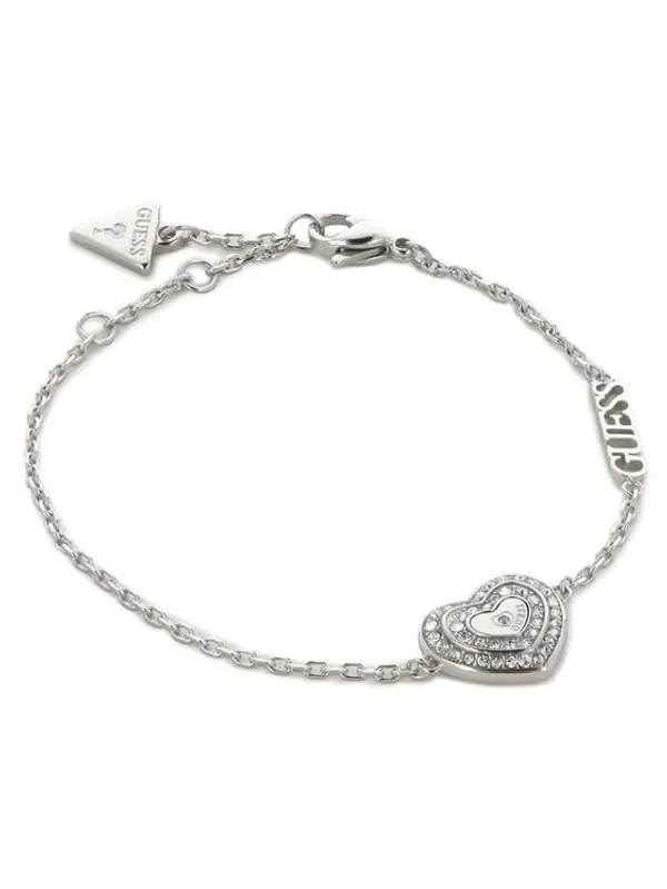 Guess Guess Narukvica JUBB04 031JW Srebrna
