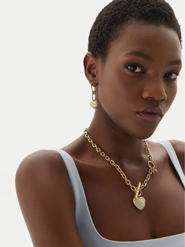 Guess Guess Naušnice JUBE0449 8JW Zlatna