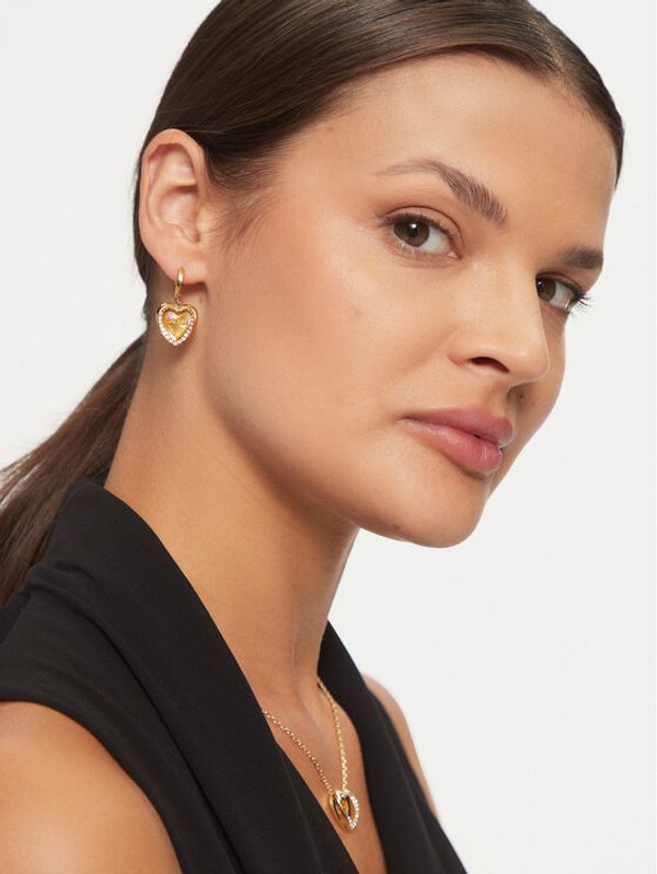 Guess Guess Naušnice JUBE0460 8JW Zlatna