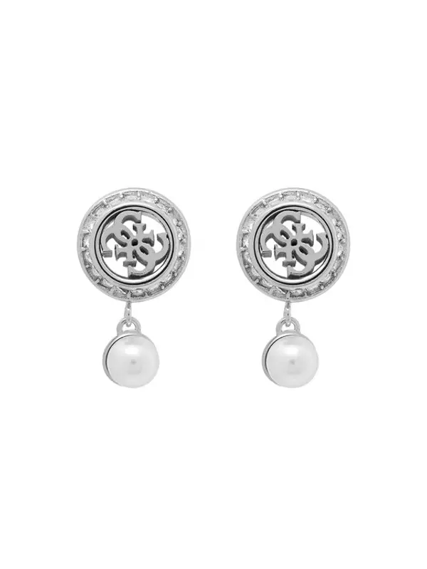 Guess Guess Naušnice JUBE05 517JW Srebrna