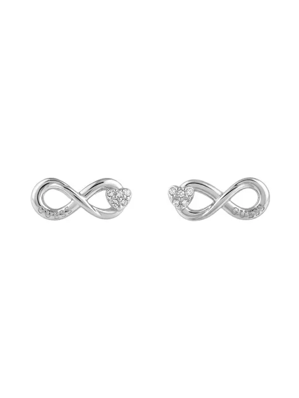 Guess Guess Naušnice JUBE06 049JW Srebrna