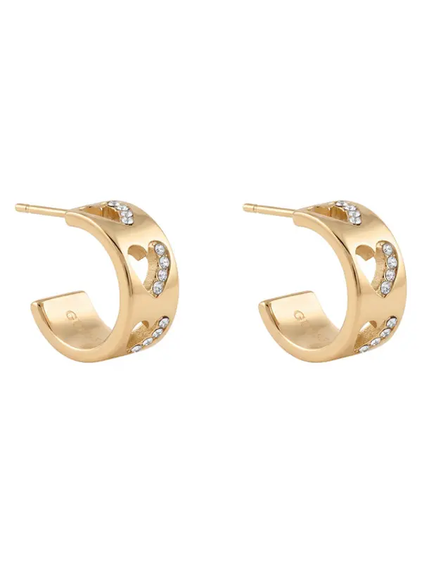 Guess Guess Naušnice JUBE06 085JW Zlatna