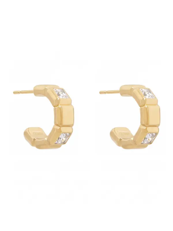 Guess Guess Naušnice JUBE06 183JW Zlatna