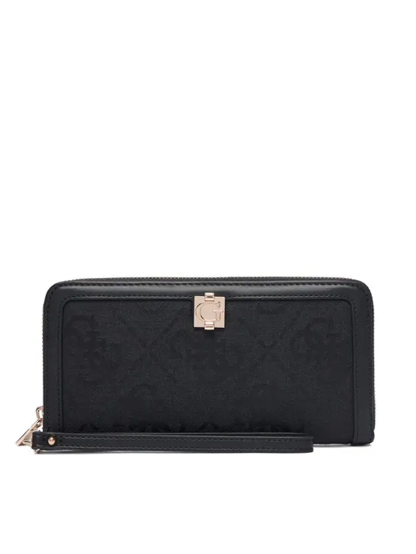 Guess Guess Novčanik Audrey Logo Slg SWJG97 55146 Crna