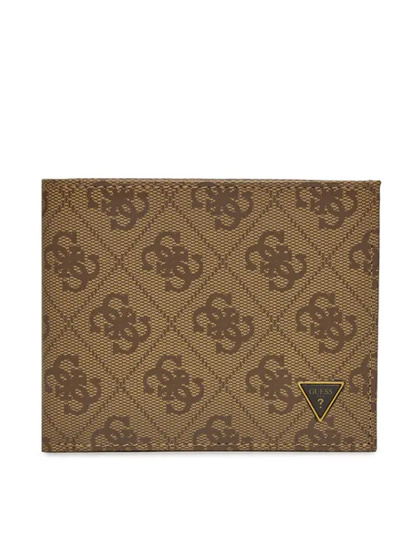 Guess Guess Novčanik Vezzola Leather Slg SMVELE LEA20 Smeđa
