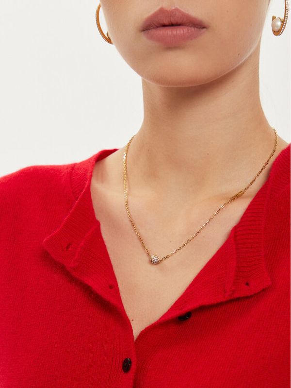 Guess Guess Ogrlica JUBN04 455JW Zlatna