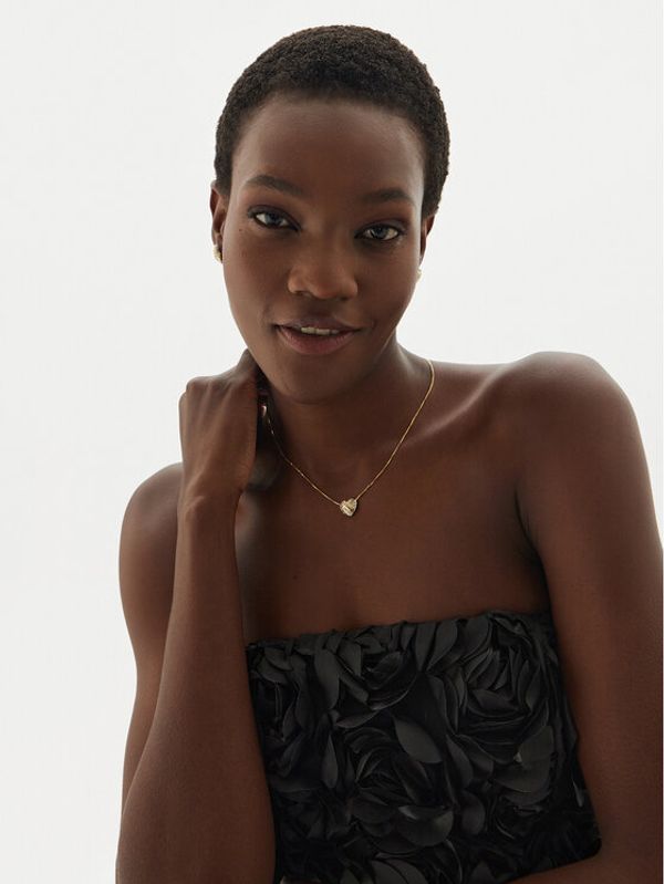 Guess Guess Ogrlica JUBN04 501JW Zlatna