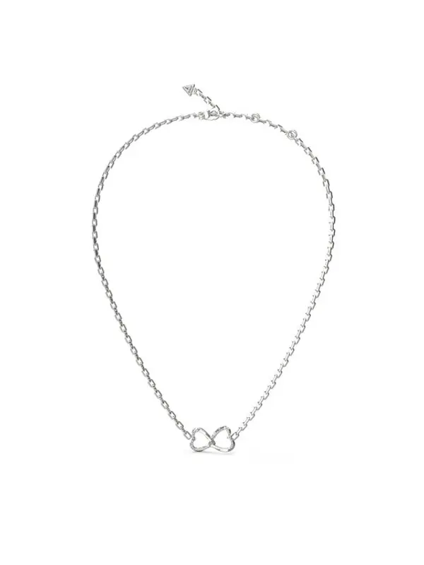 Guess Guess Ogrlica JUBN04 616JW Srebrna