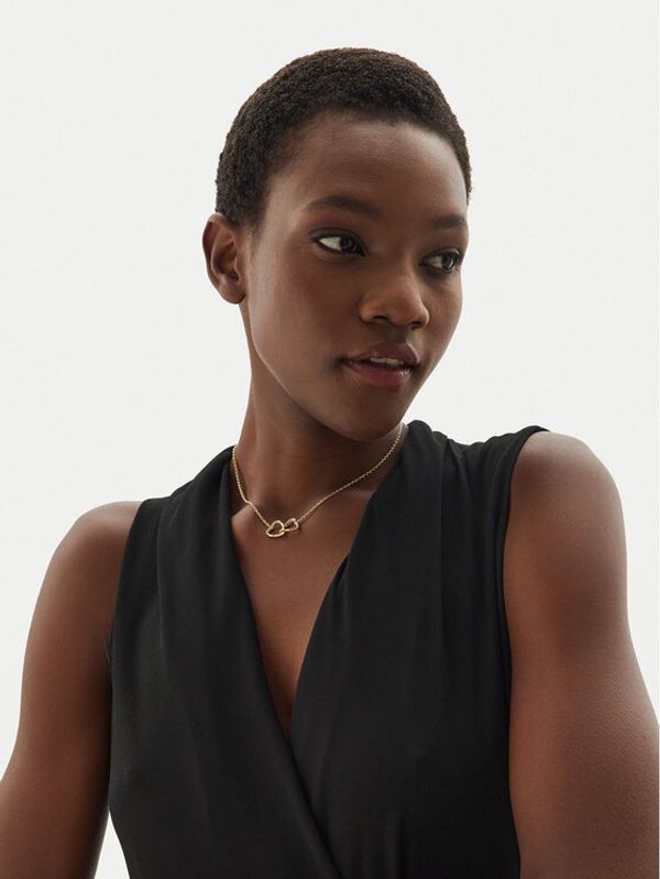 Guess Guess Ogrlica JUBN04 616JW Zlatna