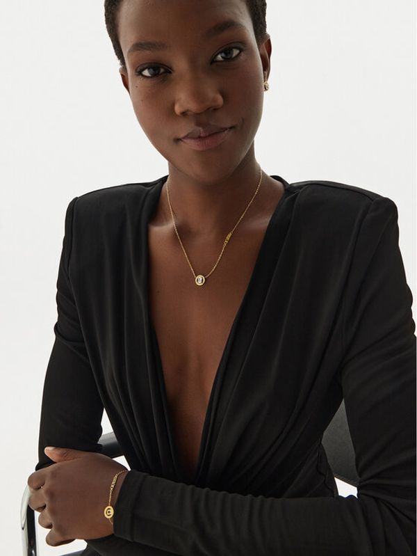 Guess Guess Ogrlica JUBN04 652JW Zlatna