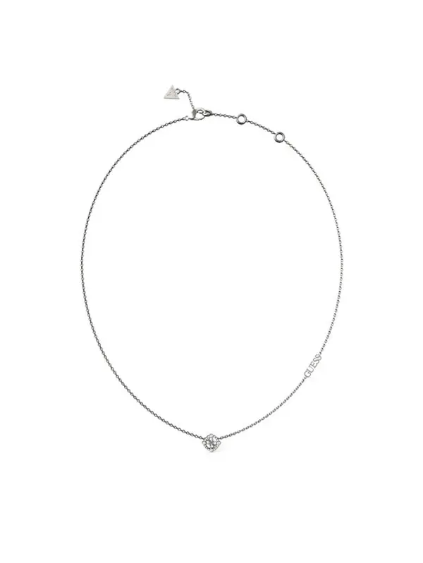 Guess Guess Ogrlica JUBN0464 3JW Srebrna