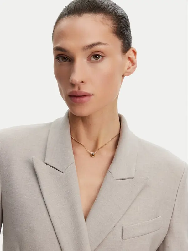 Guess Guess Ogrlica JUBN05 107JW Zlatna
