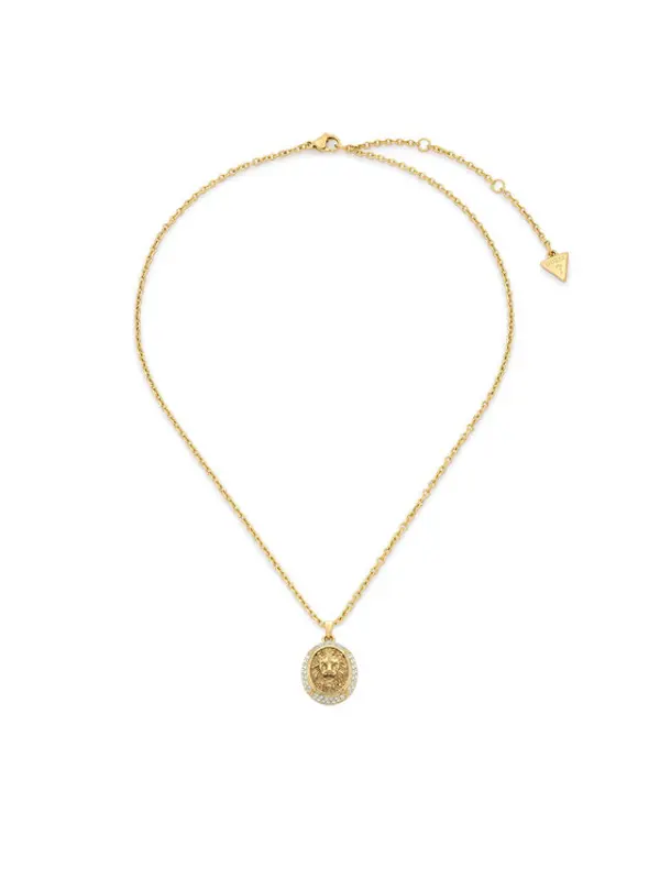 Guess Guess Ogrlica JUBN06 189JW Zlatna