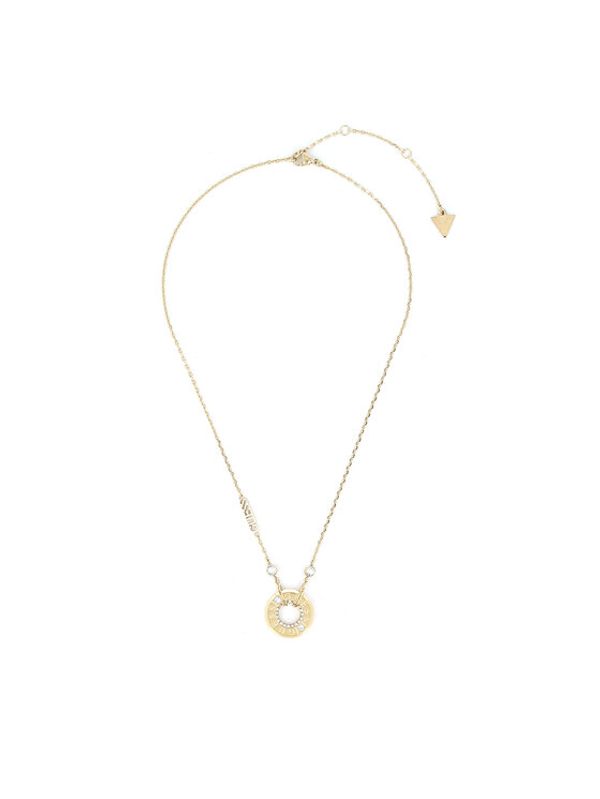 Guess Guess Ogrlica Just Guess JUBN03 110JW Žuta pozlata