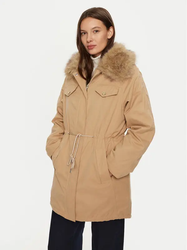 Guess Guess Parka Lucie W4BL45 WGK30 Bež Regular Fit