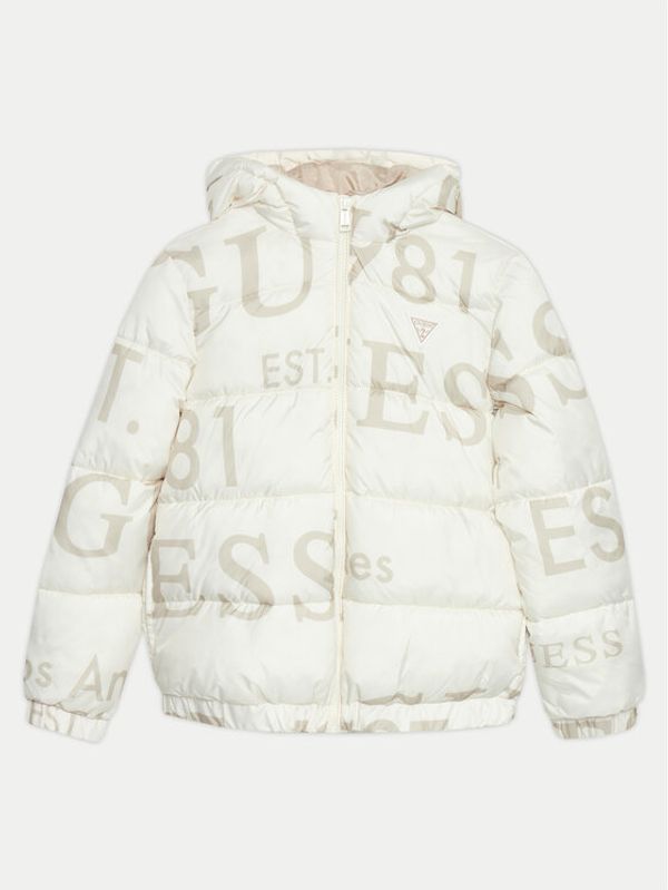 Guess Guess Pernata jakna H4BJ05 WCFM0 Bijela Regular Fit