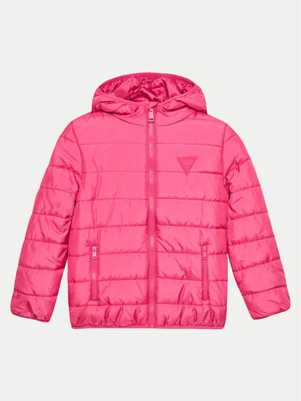 Guess Guess Pernata jakna H4BJ10 WCFM0 Ružičasta Regular Fit