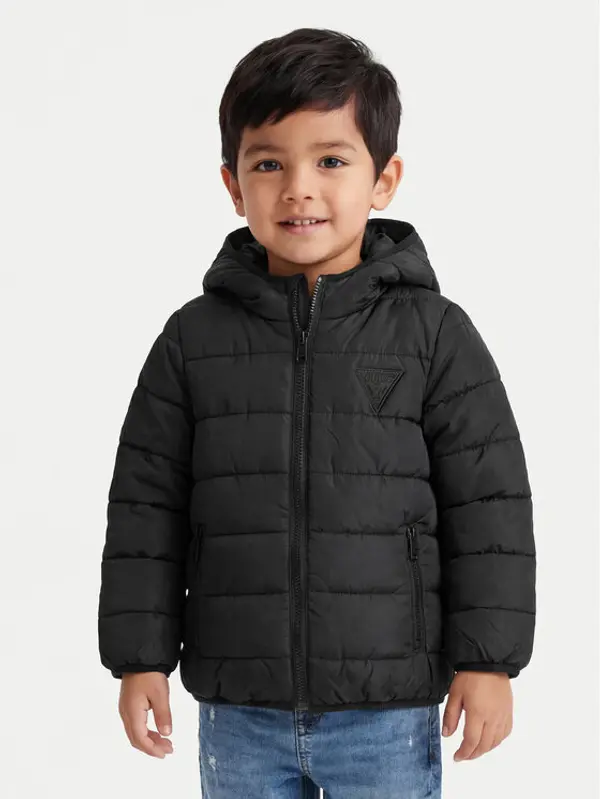 Guess Guess Pernata jakna H4BT03 WCFM0 Crna Regular Fit
