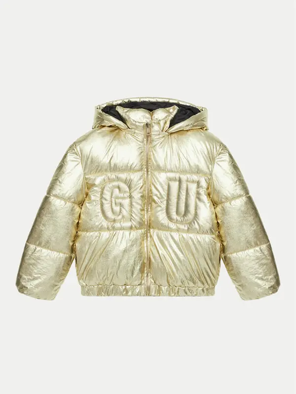Guess Guess Pernata jakna J4BL10 WEYO0 Zlatna Regular Fit