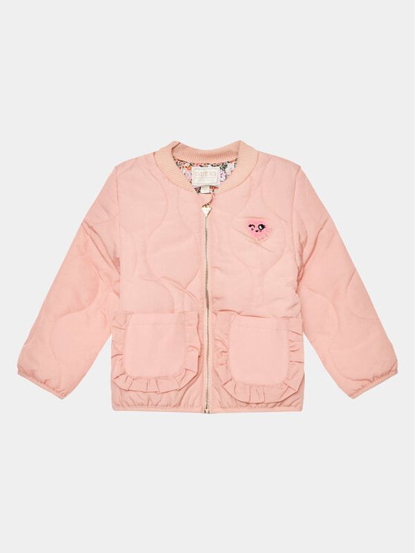 Guess Guess Pernata jakna K3YL04 WF090 Ružičasta Regular Fit