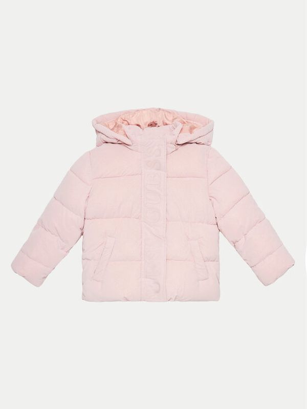 Guess Guess Pernata jakna K4BL01 WGIW0 Ružičasta Regular Fit