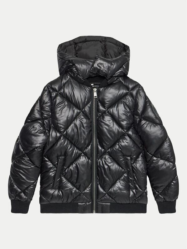 Guess Guess Pernata jakna L4BL00 WEGY0 Crna Regular Fit