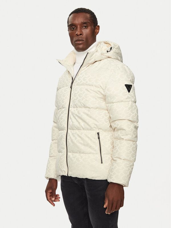 Guess Guess Pernata jakna M4BL42 WG9L2 Bež Regular Fit