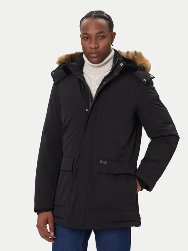 Guess Guess Pernata jakna M5BL2G W2712 Crna Regular Fit