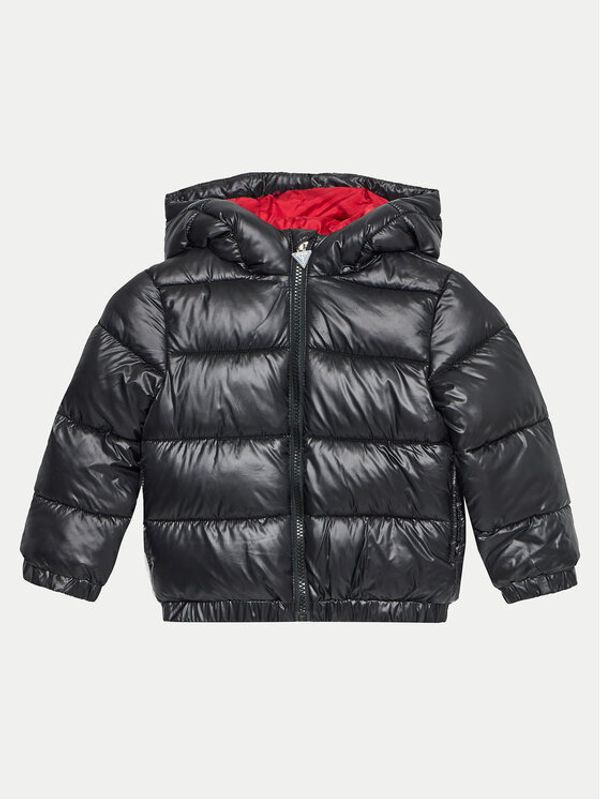 Guess Guess Pernata jakna N4BL01 WEGY0 Crna Relaxed Fit