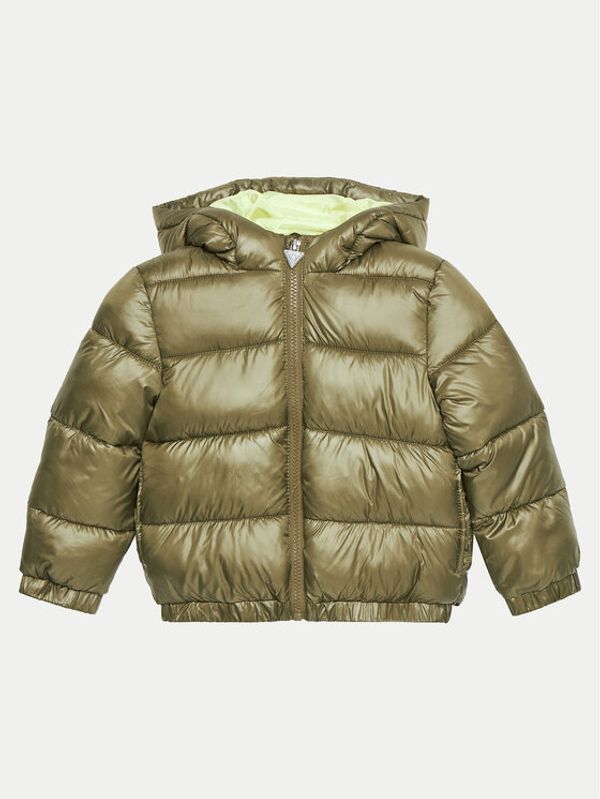 Guess Guess Pernata jakna N4BL01 WEGY0 Zelena Relaxed Fit