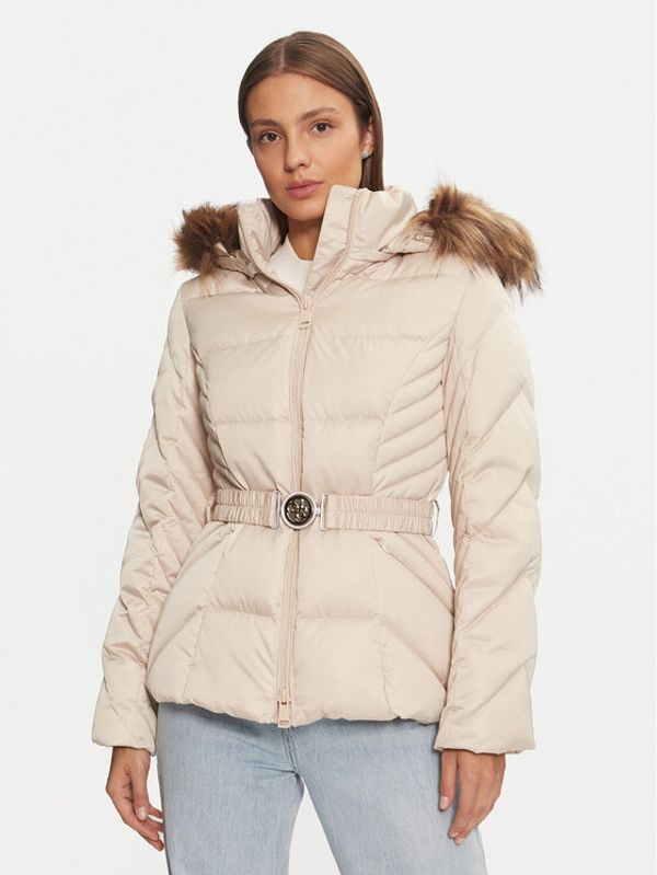 Guess Guess Pernata jakna New Olga W4BL53 WEX52 Bež Regular Fit