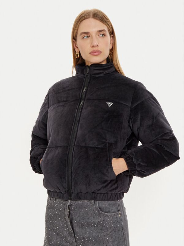 Guess Guess Pernata jakna V4BL03 KBXI2 Crna Regular Fit