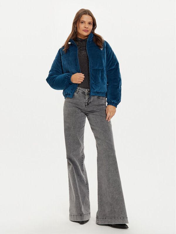 Guess Guess Pernata jakna V4BL03 KBXI2 Plava Regular Fit