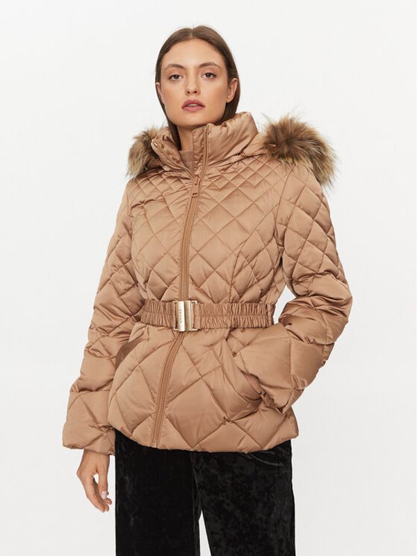 Guess Guess Pernata jakna W3BL35 WEX52 Bež Regular Fit