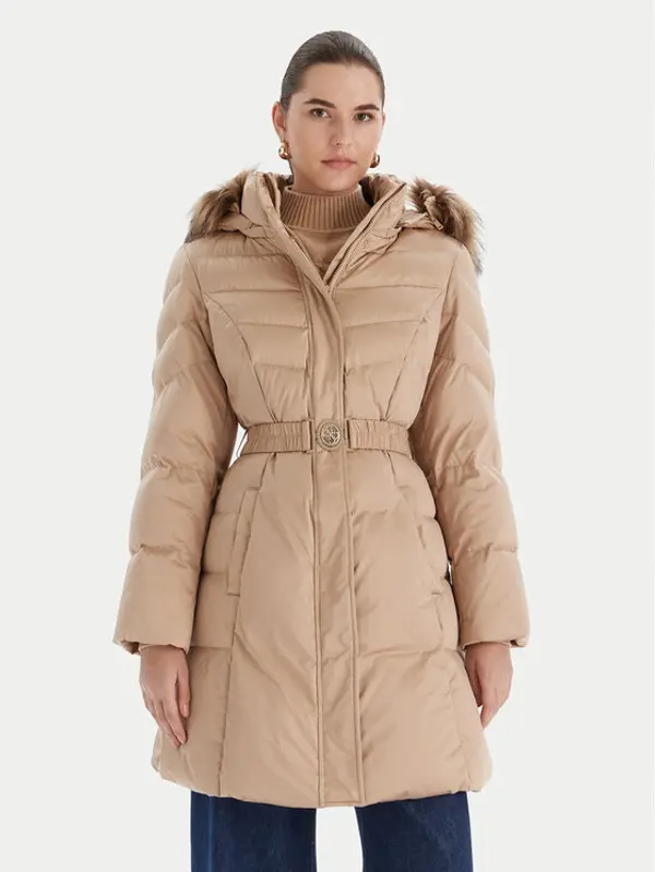 Guess Guess Pernata jakna W5BL30 W2802 Bež Regular Fit