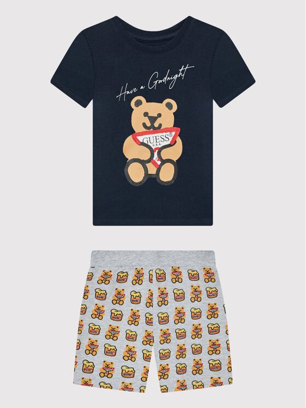 Guess Guess Pidžama H1BT07 K8HM0 Šarena Regular Fit