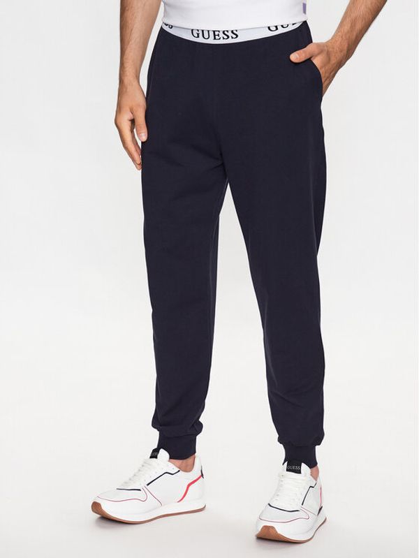 Guess Guess Pidžama hlače U3YB00 KBS91 Tamnoplava Regular Fit