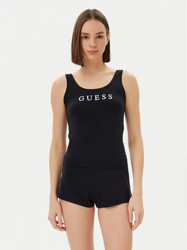 Guess Guess Pidžama O5GX13 KBBU1 Crna Regular Fit