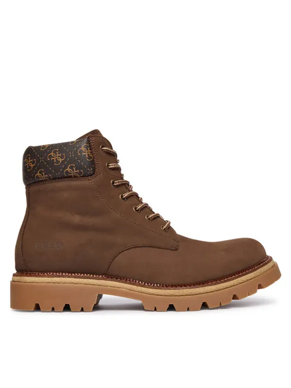 Guess Guess Planinarske cipele FMFSIR LEA10 Smeđa