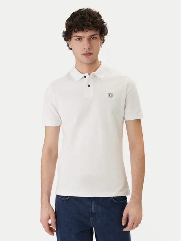 Guess Guess Polo M2YP24 KC9T1 Bijela Regular Fit
