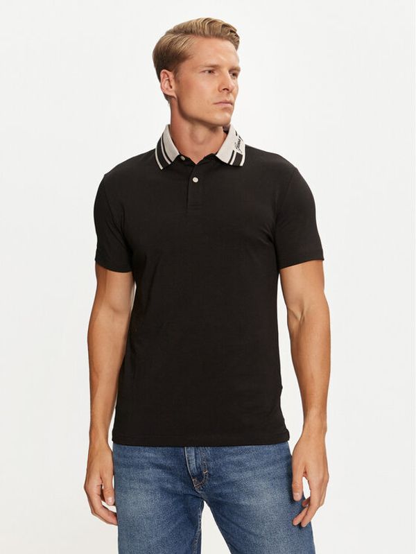 Guess Guess Polo M4BP66 J1314 Crna Regular Fit