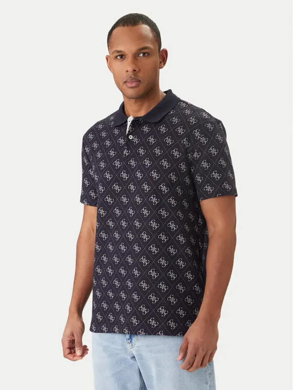 Guess Guess Polo M6GP04 K3073 Tamnoplava Regular Fit