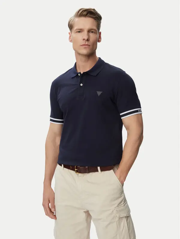 Guess Guess Polo M6GP60 K3076 Tamnoplava Regular Fit