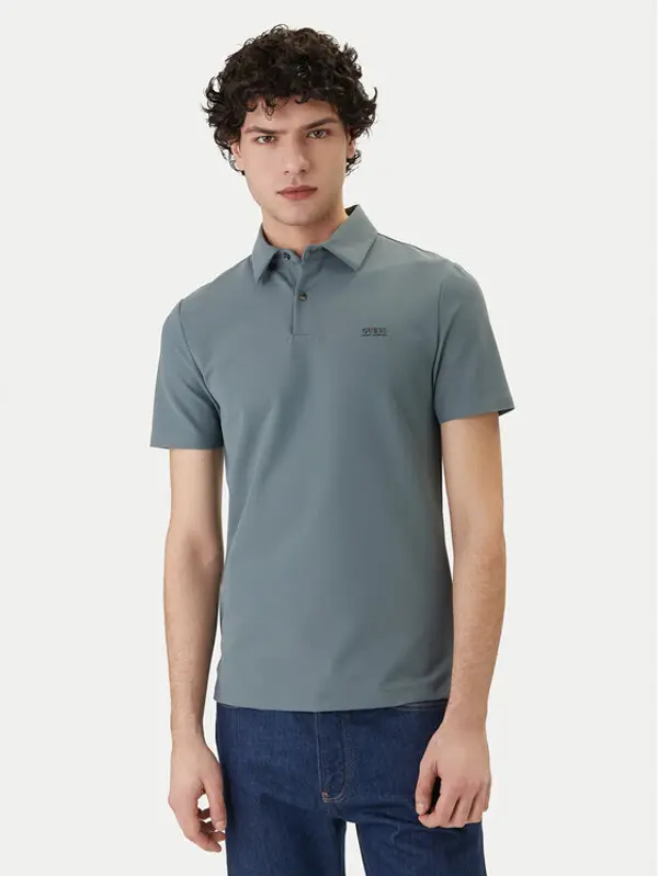 Guess Guess Polo M6RP02 KD202 Plava Slim Fit