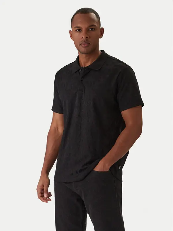 Guess Guess Polo M6RP25 KCFE2 Crna Regular Fit