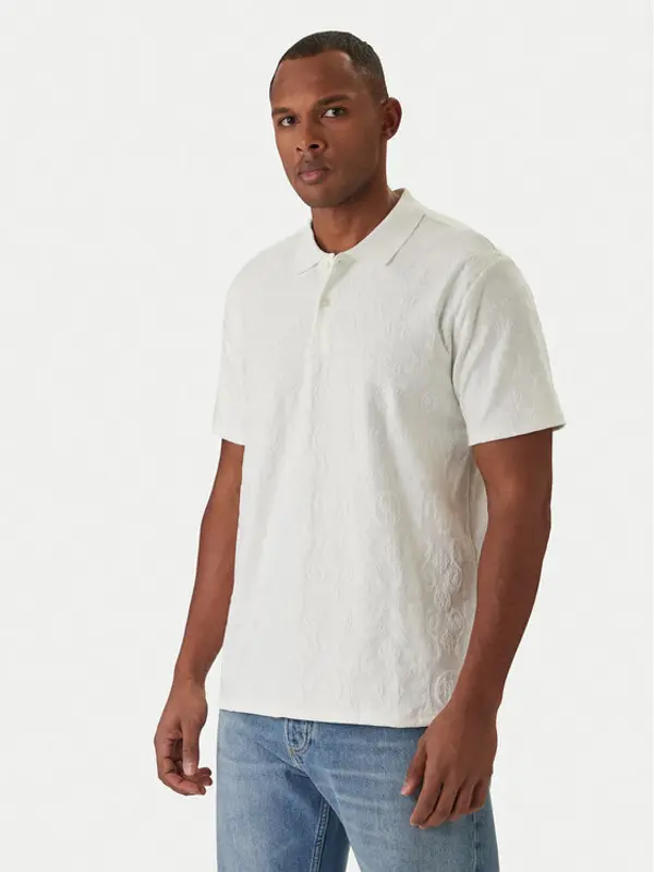 Guess Guess Polo M6RP25 KCFE2 Écru Regular Fit