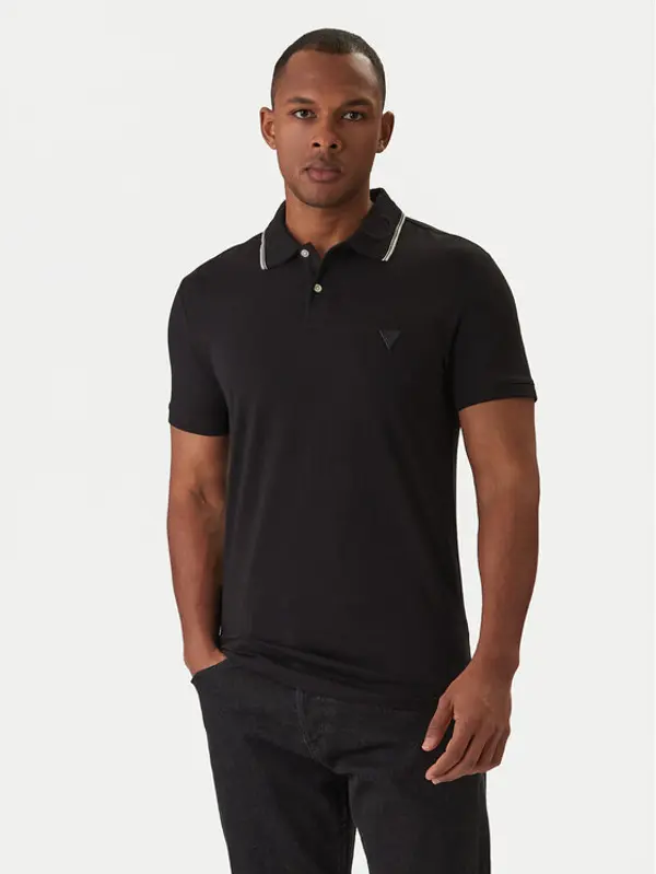 Guess Guess Polo M6RP66 J1314 Crna Regular Fit