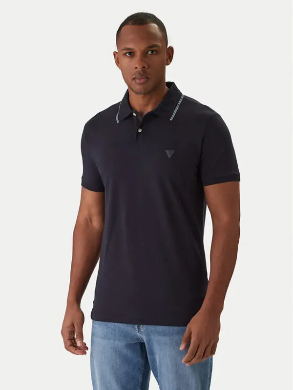 Guess Guess Polo M6RP66 J1314 Tamnoplava Regular Fit