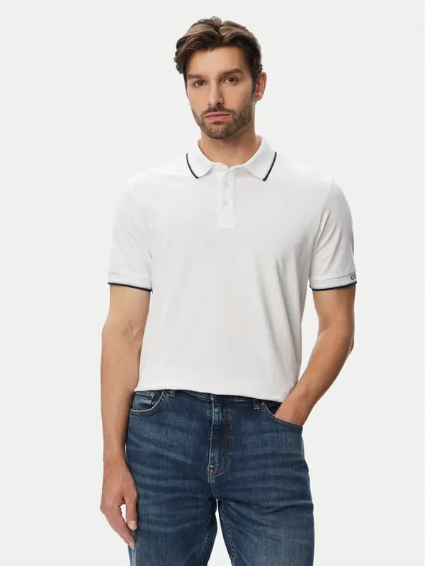 Guess Guess Polo M6YP28 K4475 Bijela Slim Fit