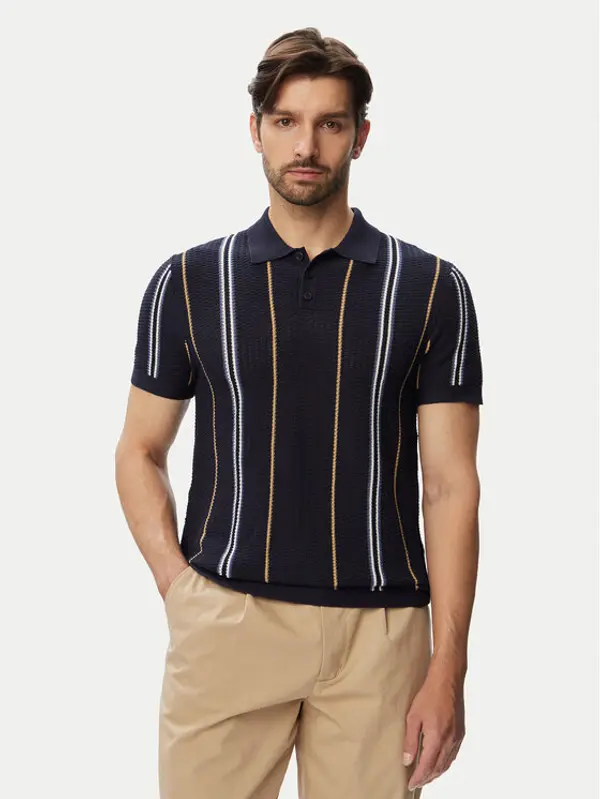 Guess Guess Polo M6YR30 Z1062 Tamnoplava Regular Fit